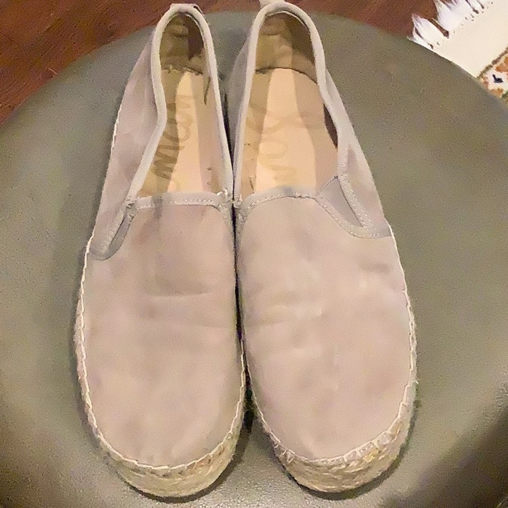 Sam Edelman Carrin Espadrilles Taupe Size 8.5 - Picture 3 of 9